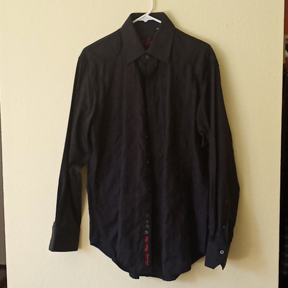 Robert Graham flip cuff button down shirt
